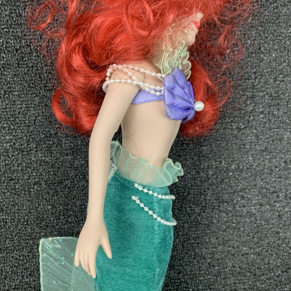Disney Aladdin Princess Jasmine & Princess Ariel Keepsake Porcelain Doll 2003 - Picture 13 of 15